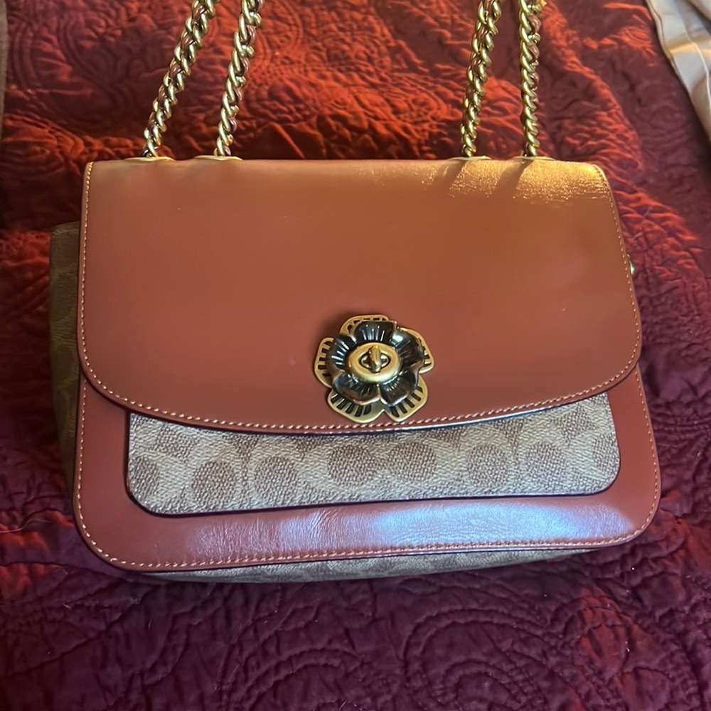 Coach purse with matching wallet